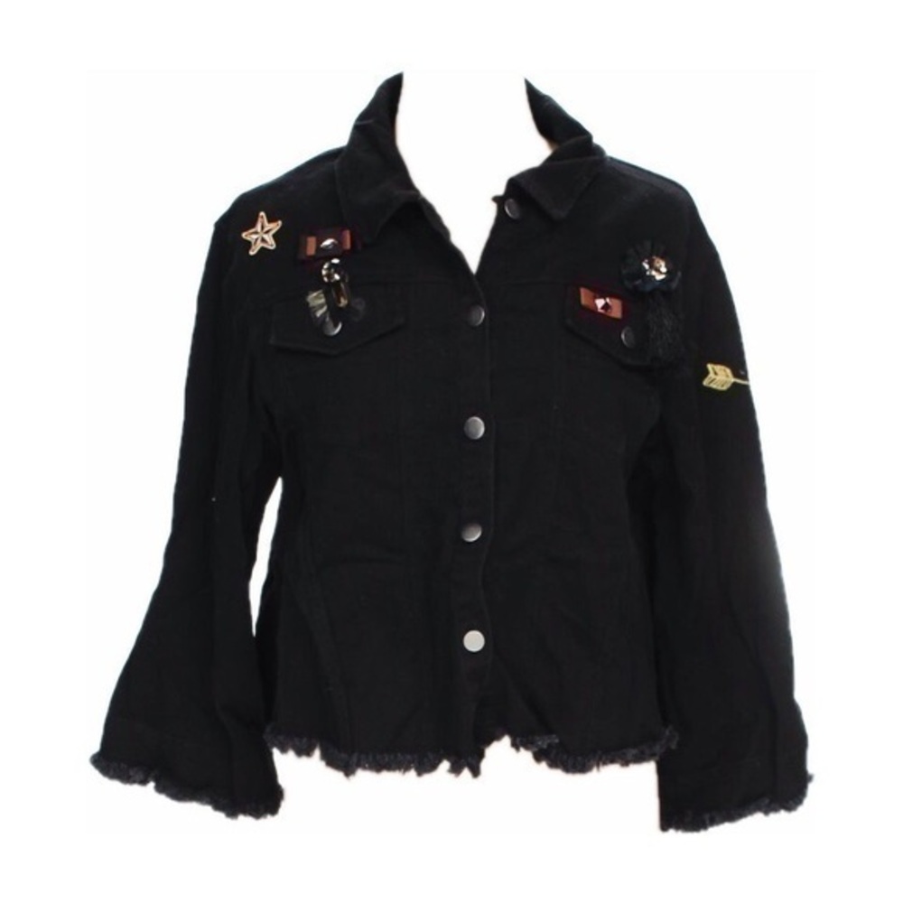 NWOT Anthropologie Military Cropped Jacket